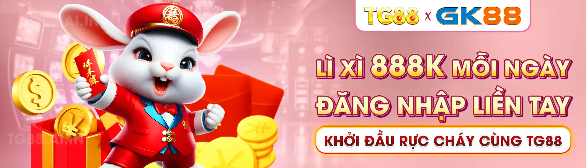 Lì xì 888k mỗi ngày – Đăng nhập liền tay, khởi đầu rực cháy cùng TG88
